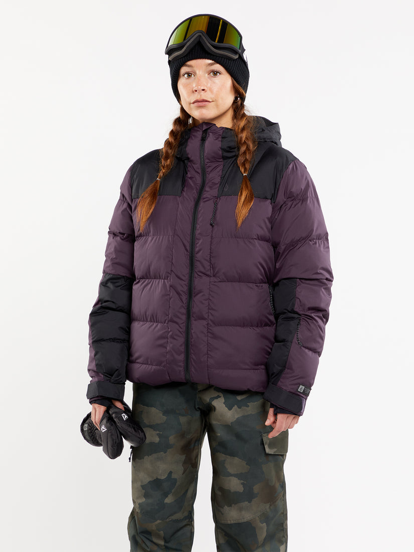 Puffleup Jacket - BLACKBERRY