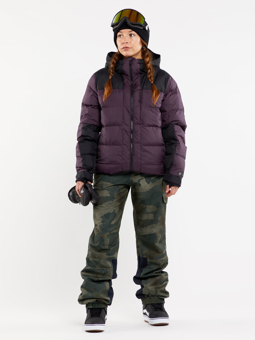 Puffleup Jacket - BLACKBERRY