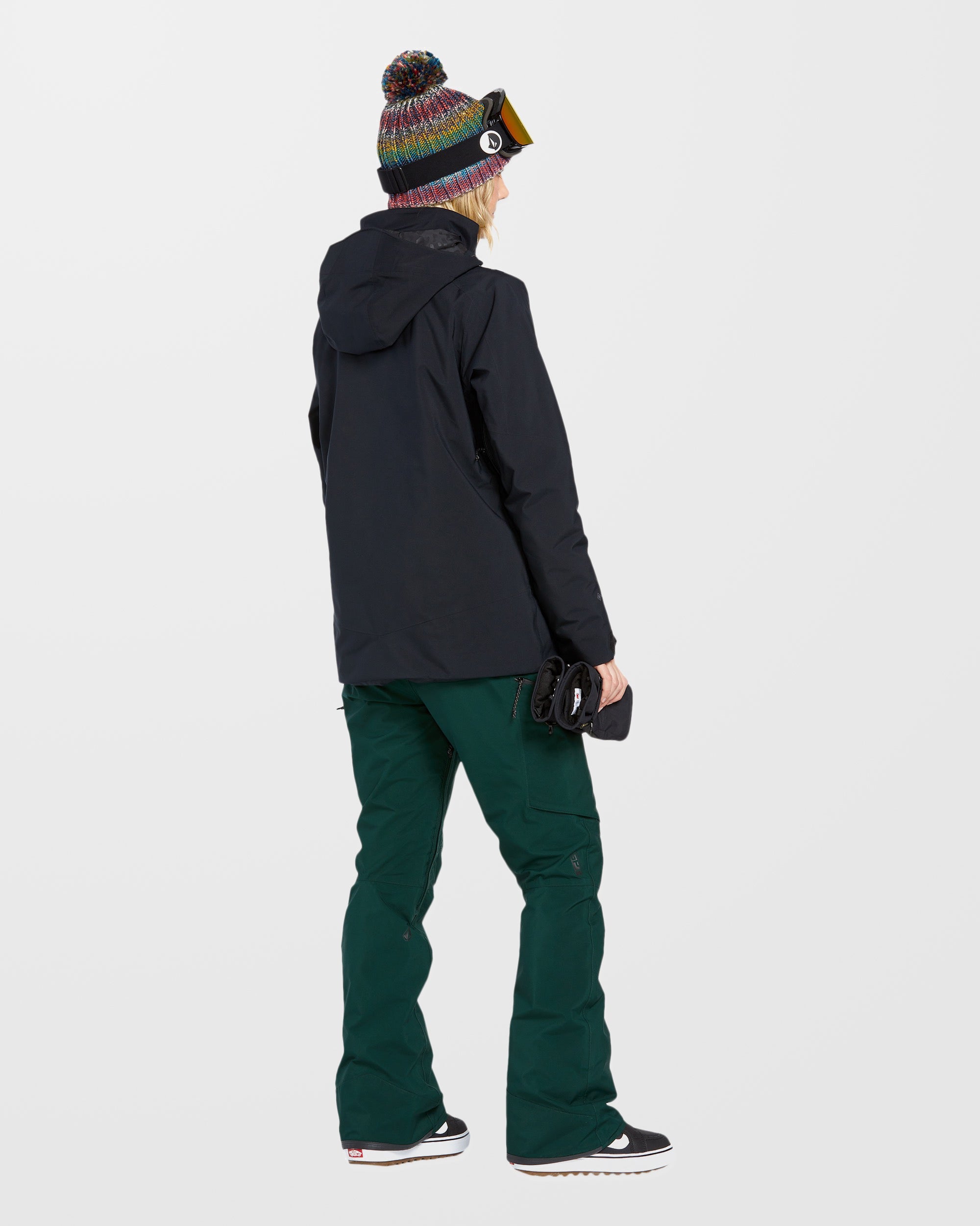 3D Stretch Gore-Tex Jacket - Black - Women - Volcom UK - 2 Years