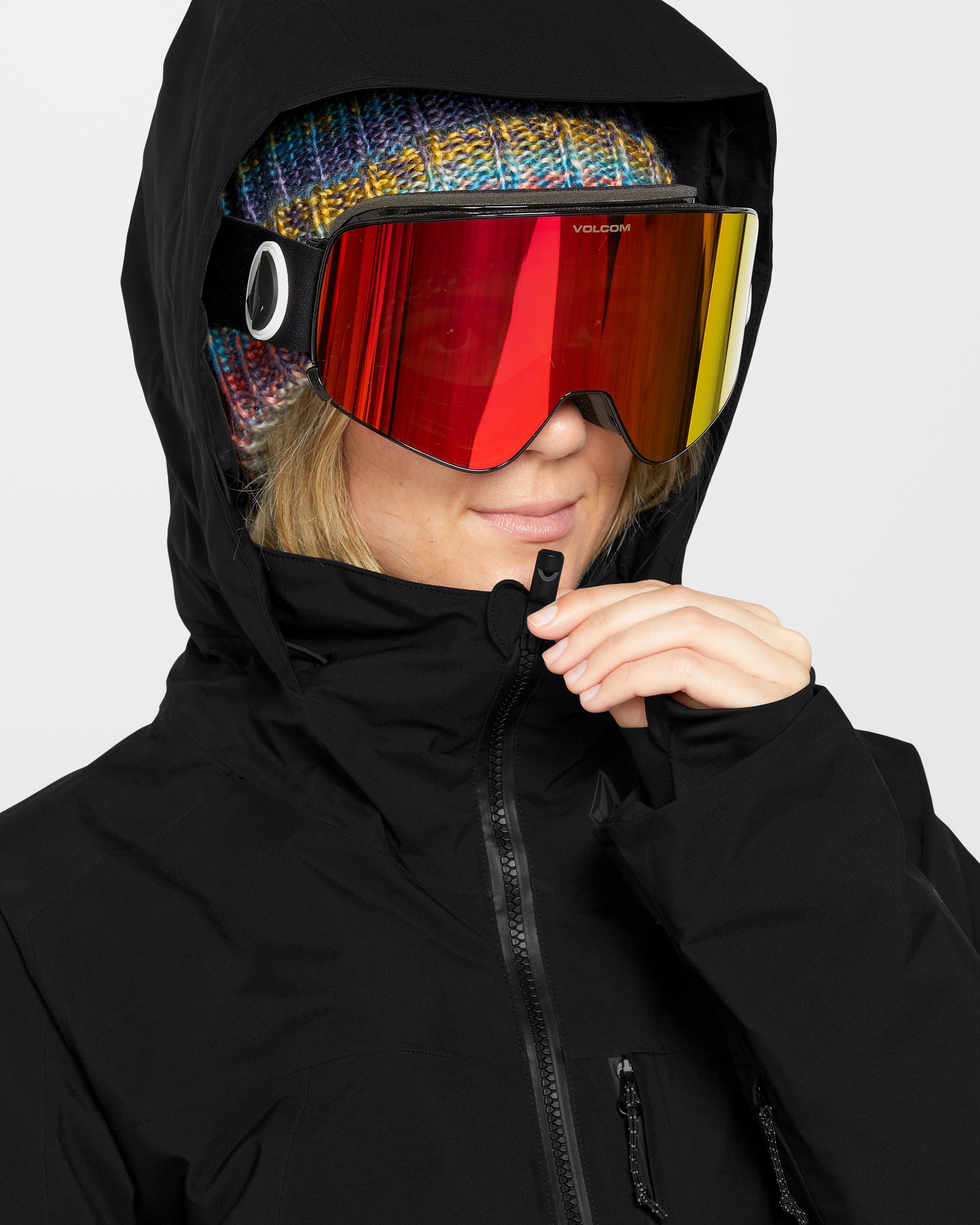 3D Stretch Gore-Tex Jacket - Black - Women - Volcom UK - 2 Years