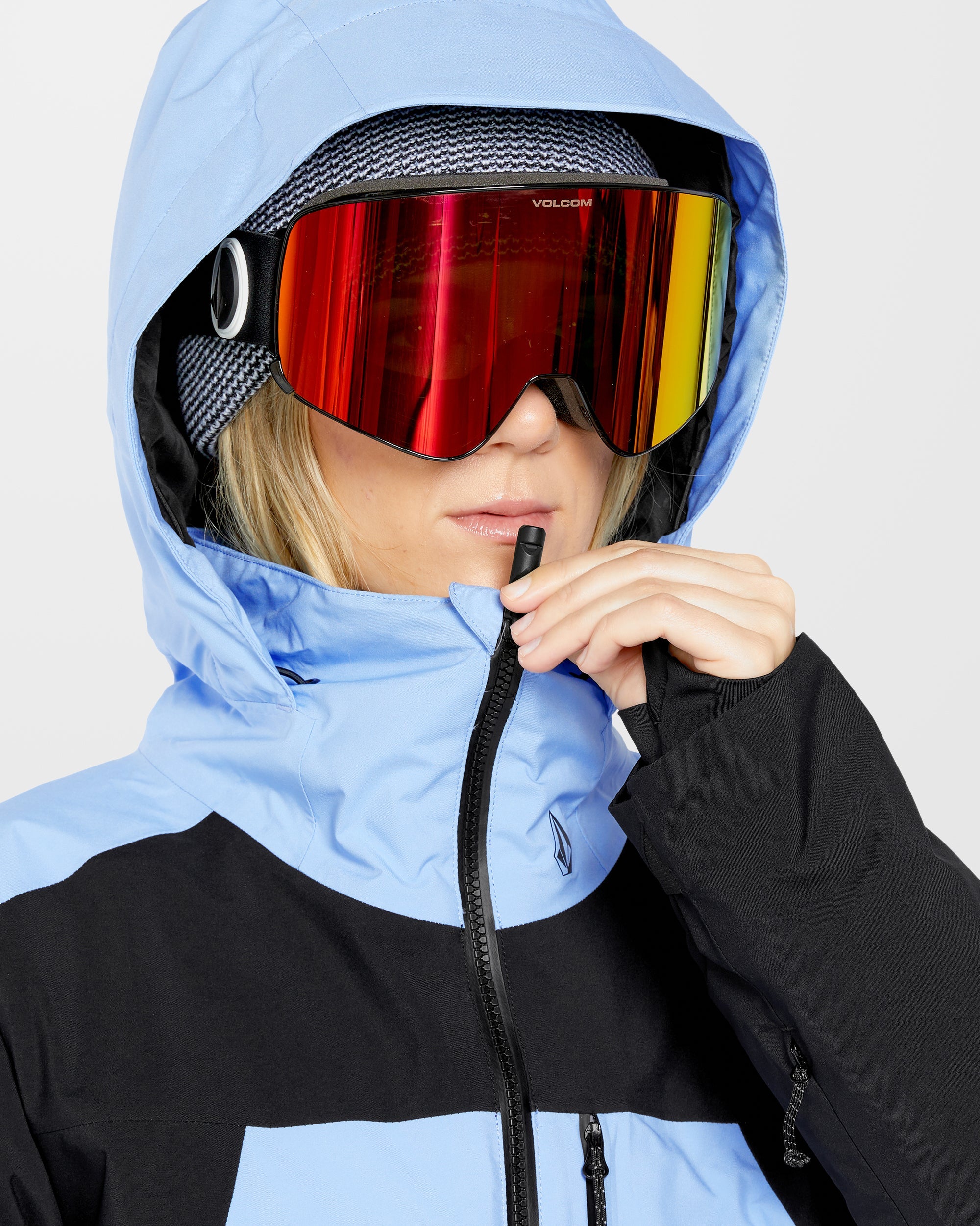 3D Stretch Gore-Tex Jacket - Crystal Blue - Women - Volcom EU - 2