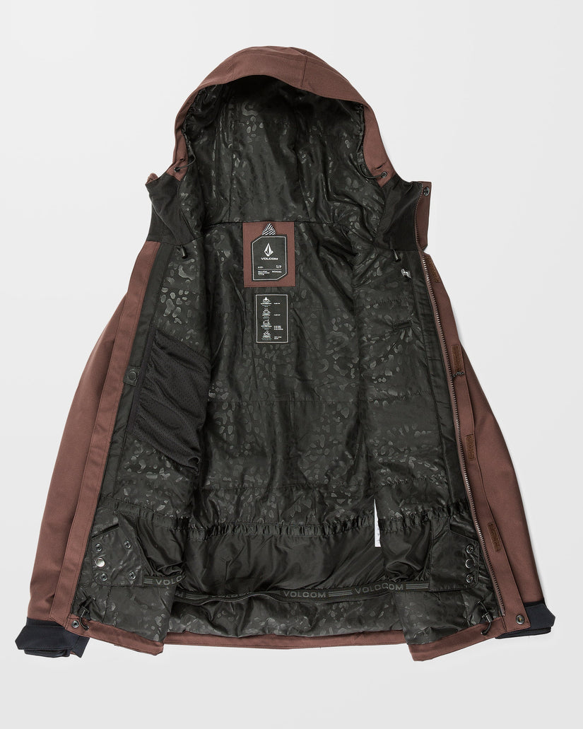 Stoney Shadow Insulated Jacket - Mahogany