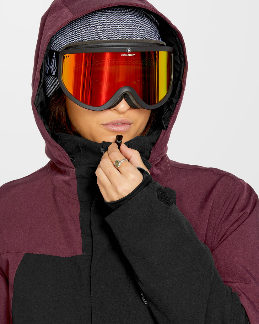 Shelter 3D Stretch Jacket - Burgundy