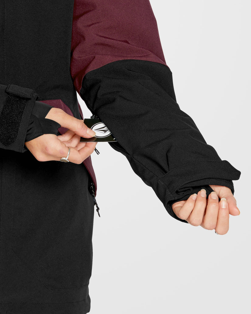 Shelter 3D Stretch Jacket - Burgundy