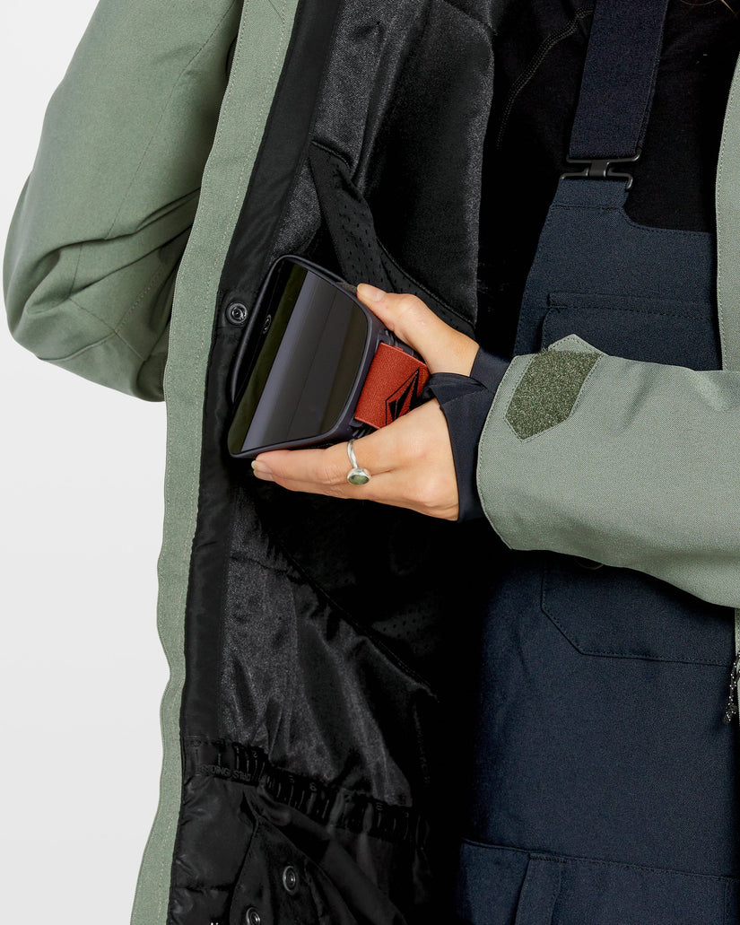 Shelter 3D Stretch Jacket - Lichen Green