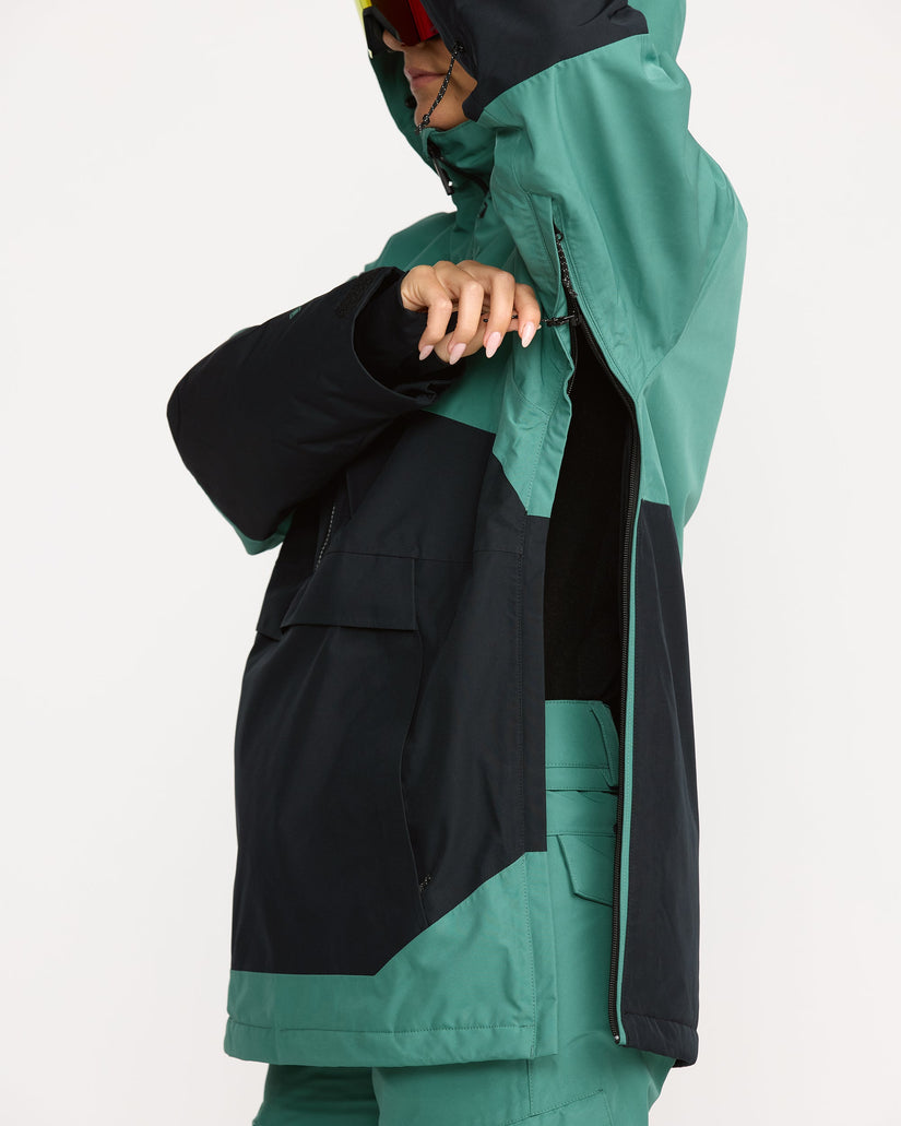 Fern Insulated Gore-Tex Pullover Jacket - Spruce Green