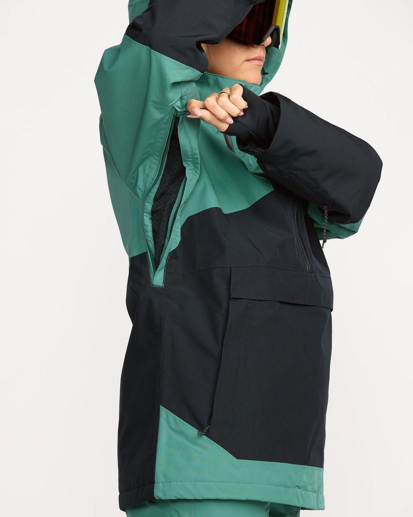 Fern Insulated Gore-Tex Pullover Jacket - Spruce Green