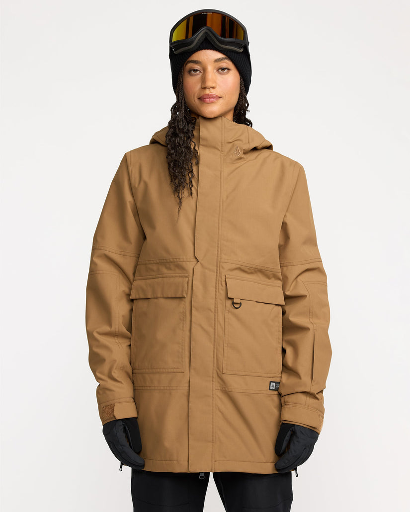 Qc Cruiser Insulated Parka - Bronze