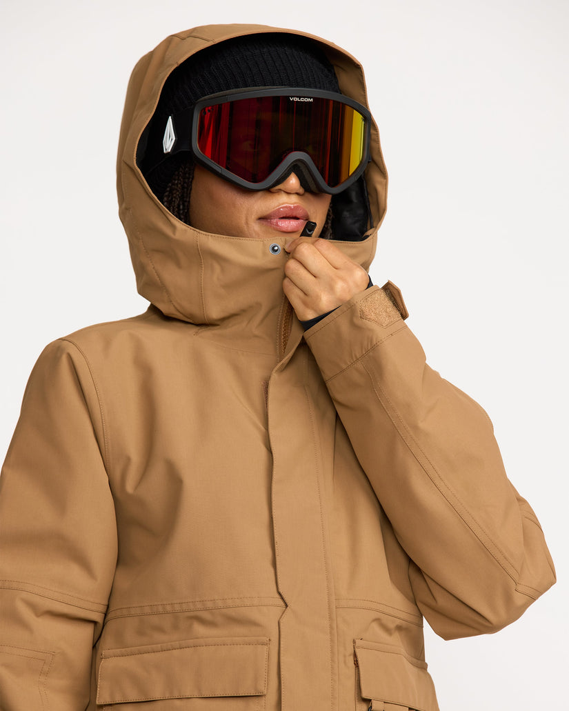 Qc Cruiser Insulated Parka - Bronze