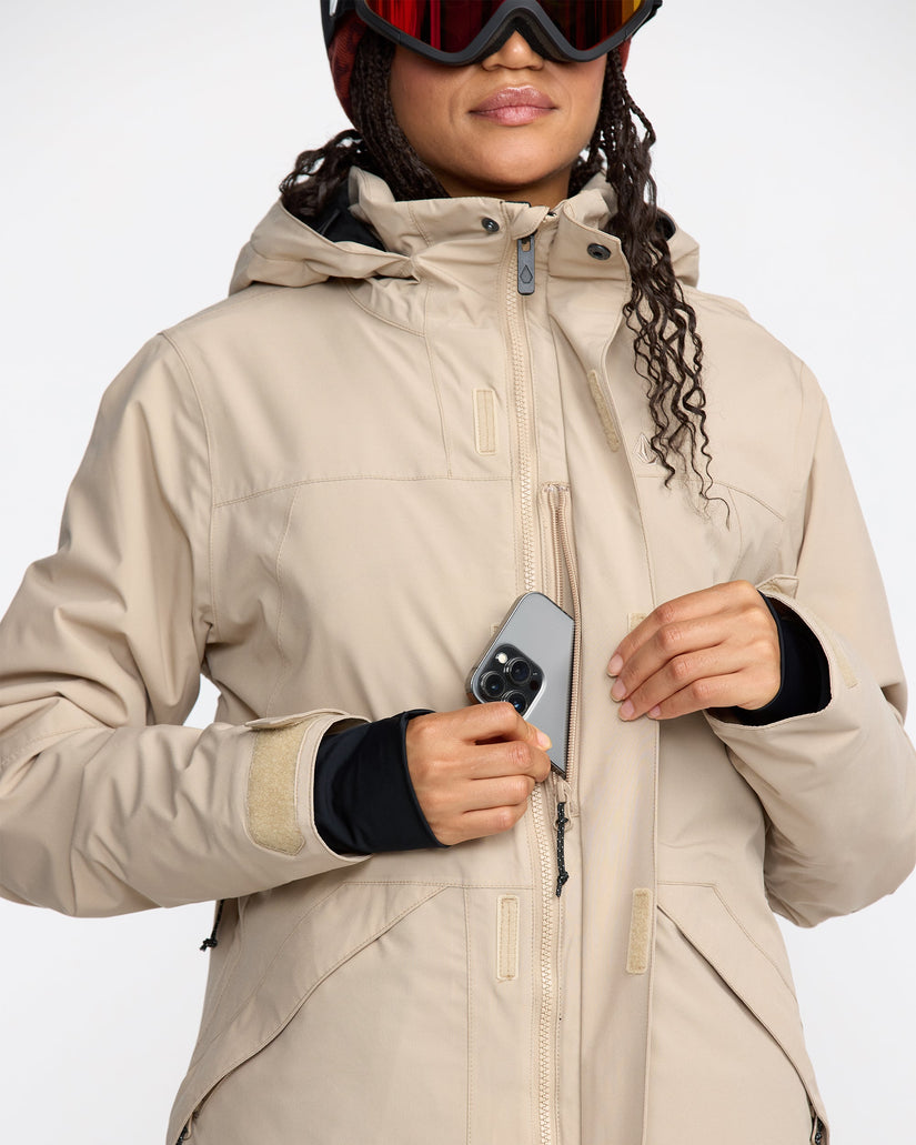 Shelter 20K 3D Stretch Jacket - Oatmeal