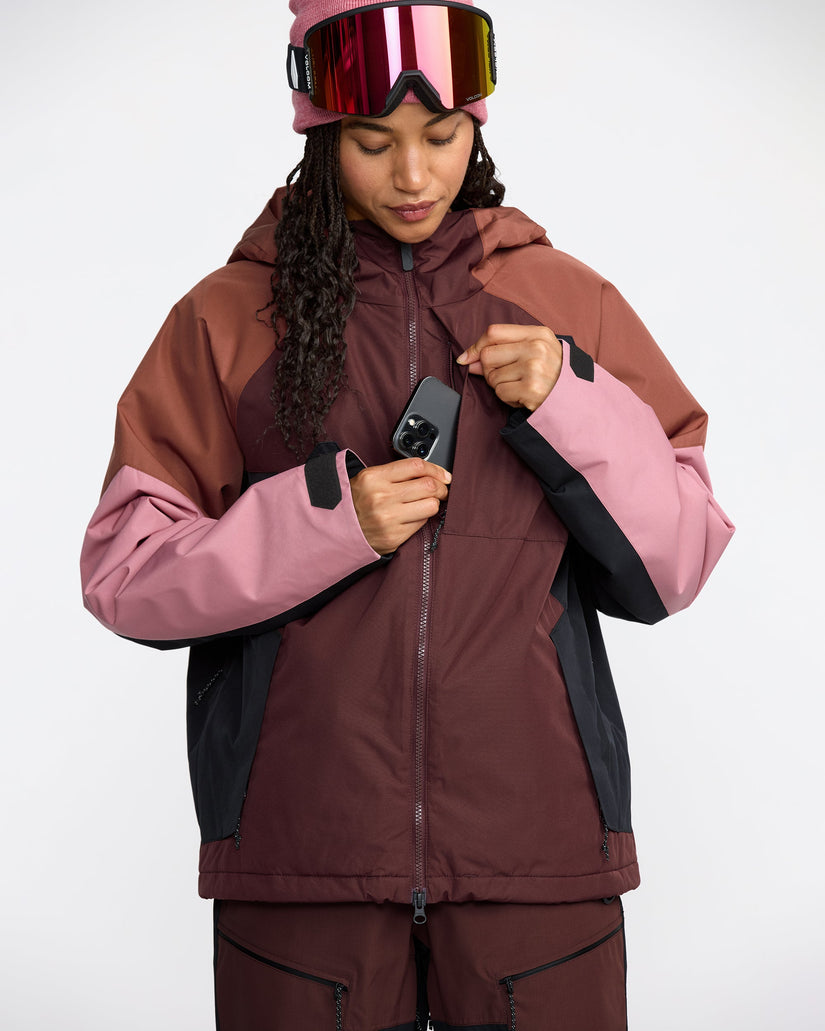 Agate Insulated Jacket - Oxblood