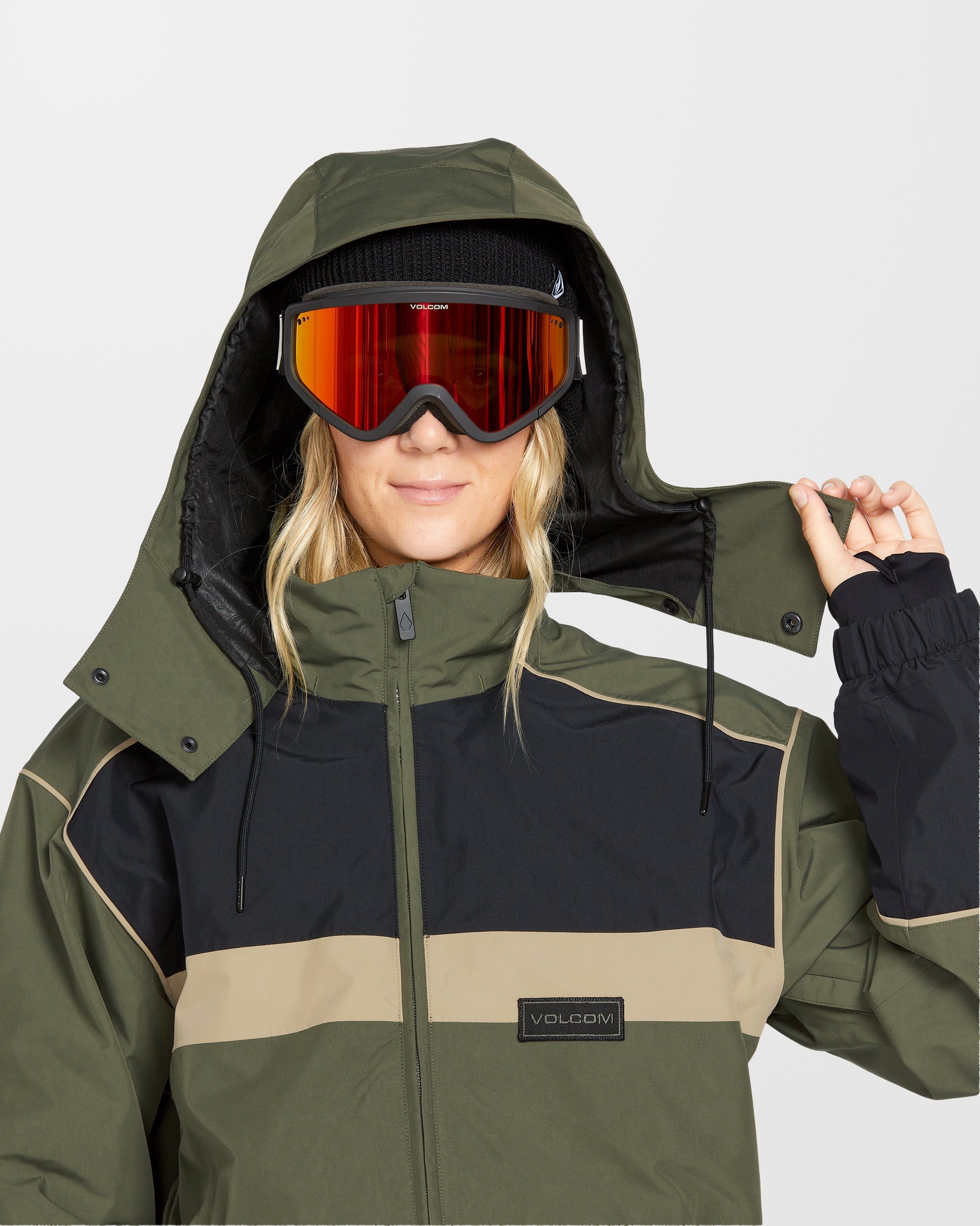 Dlm Gore-Tex Jacket - Ivy - Women - Volcom UK - 2 Years Warranty