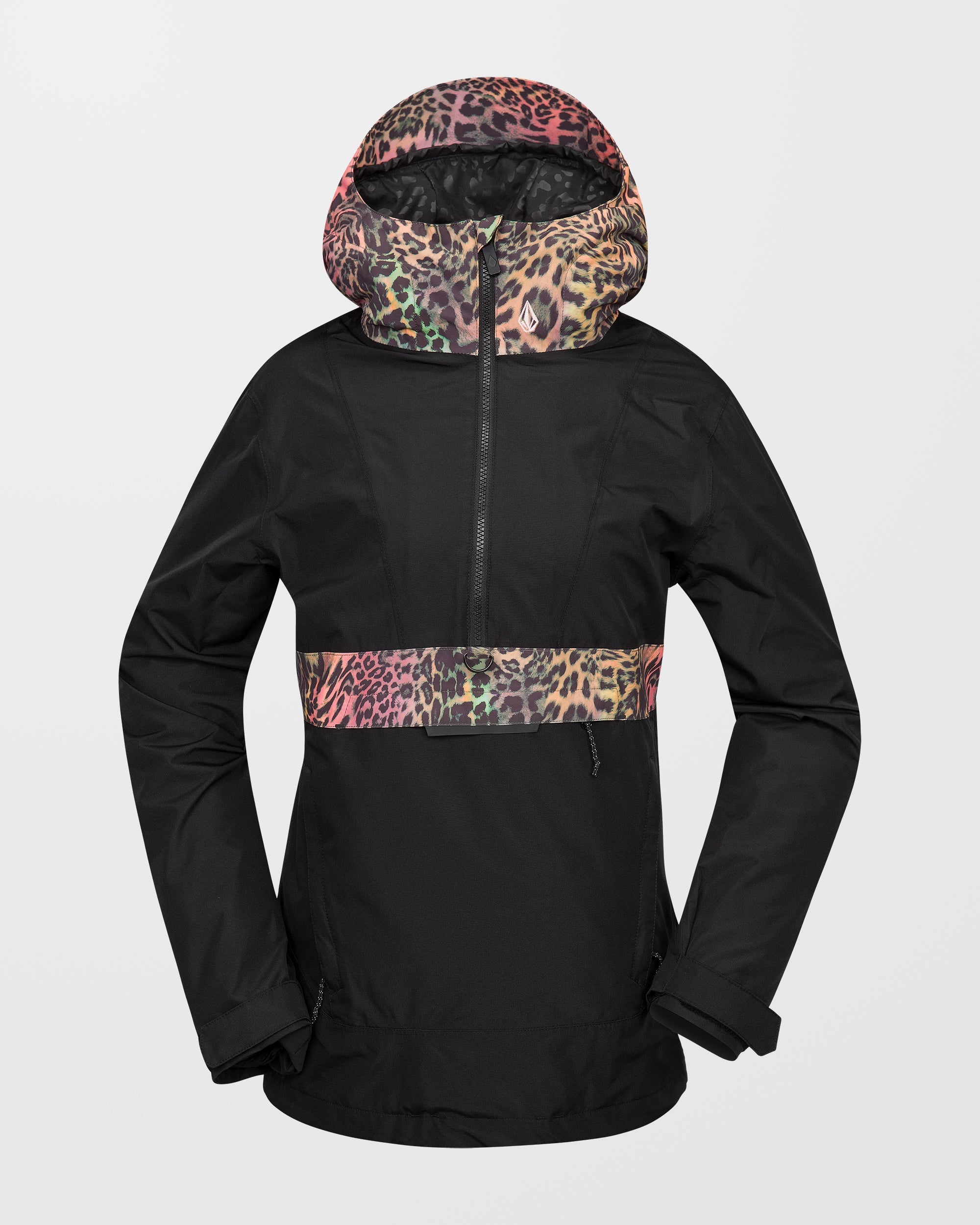 VOLCOM/ボルコム ASHFIELD pullover Ashfield Jacket - Black - Women - Volcom UK - 2 Years Warranty