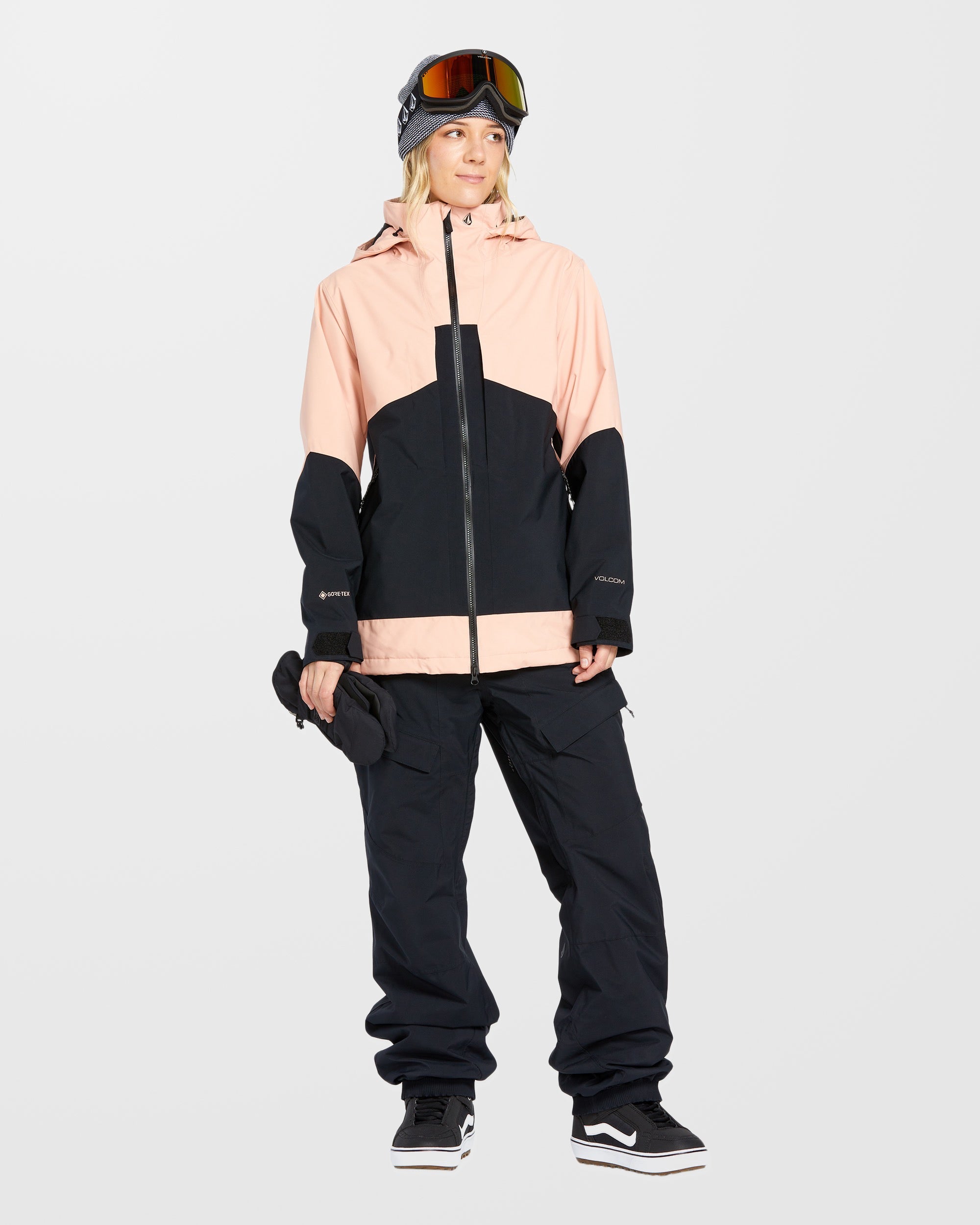 At Stretch Gore-Tex Jacket - Coral Haze - Women - Volcom UK - 2