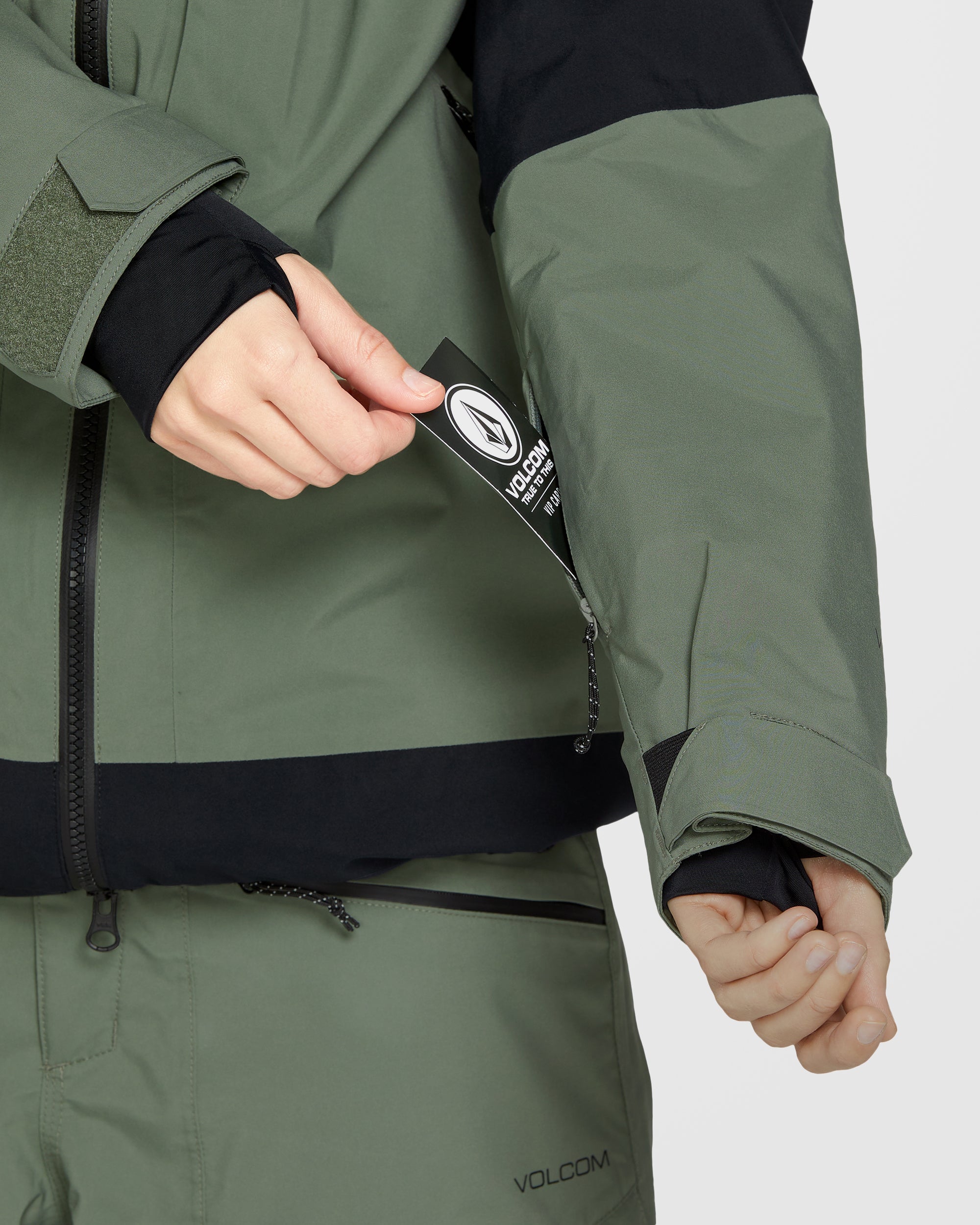 VOLCOM LGORE-TEX オリーブグリーン ジャケット VOLCOM (ボルコム) スノーボードウェア(ジャケット) メンズ SIZE XL