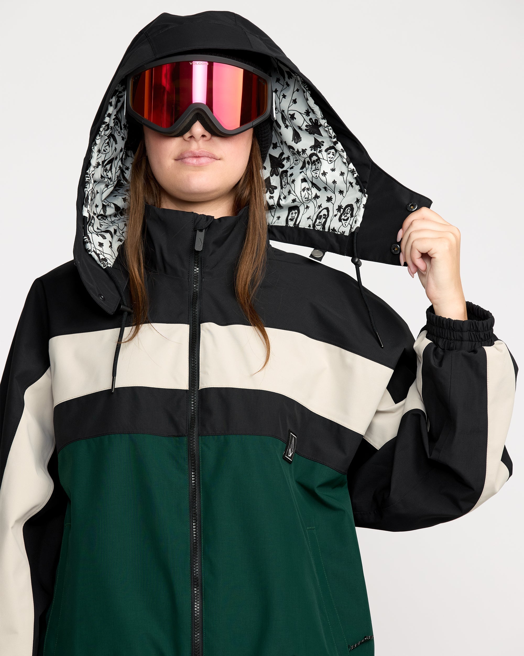 Dlm Jacket - Black Green - Volcom UK – Volcom United Kingdom