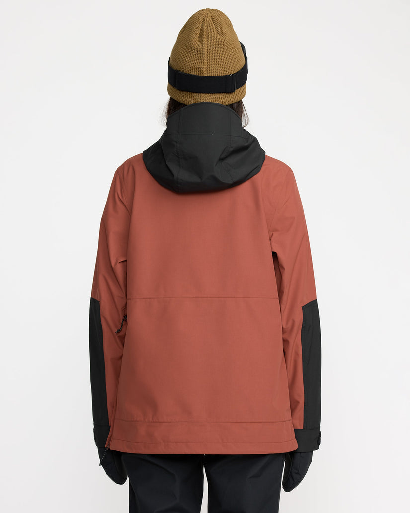 Harlan Pullover Jacket - Henna