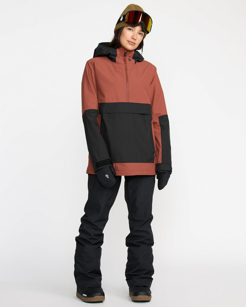 Harlan Pullover Jacket - Henna