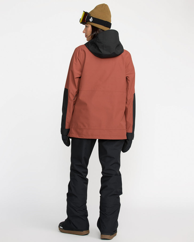 Harlan Pullover Jacket - Henna