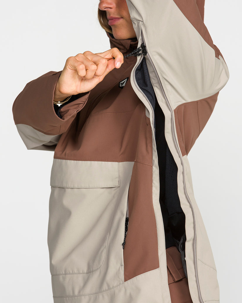 Harlan Pullover 10K Jacket - Desert Taupe