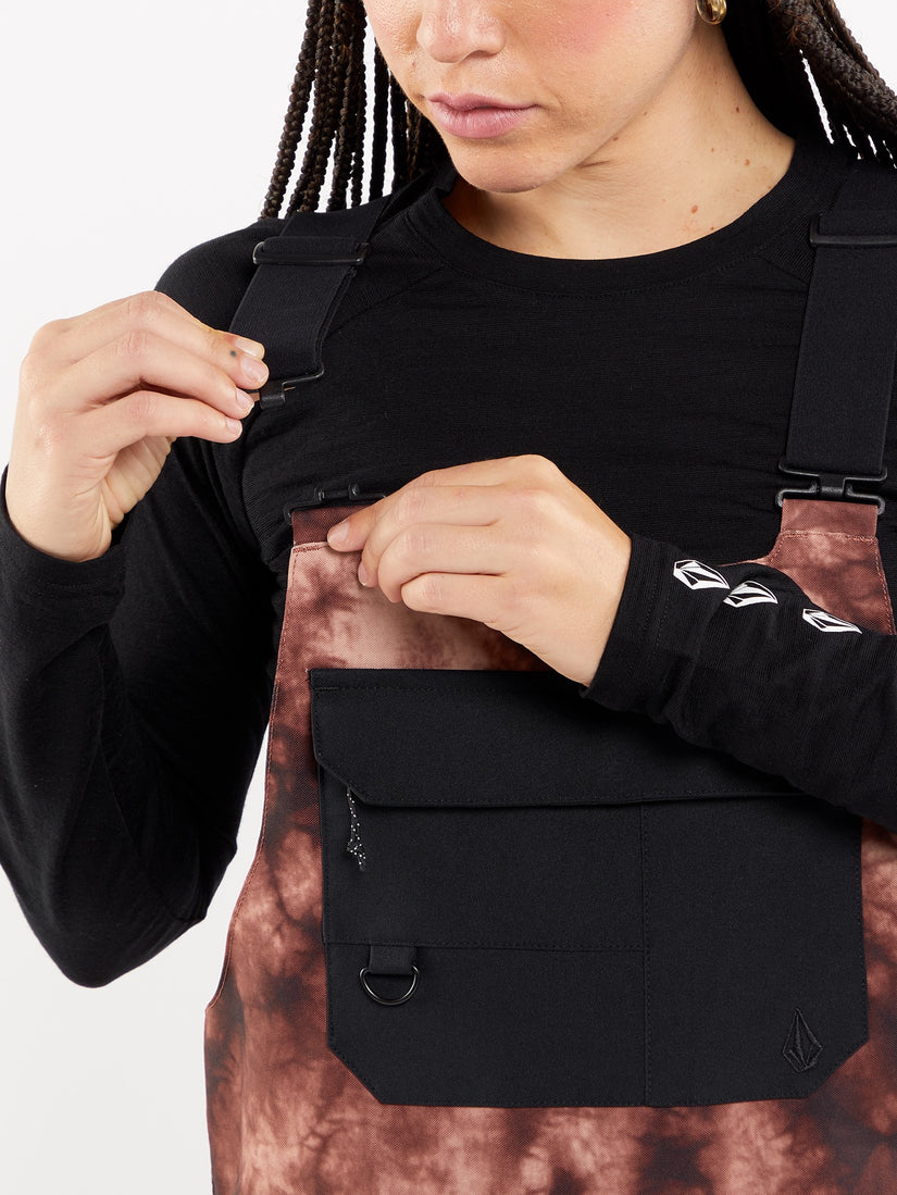 Creston 3Dstretch Bib Overall - PINK SALT WASH