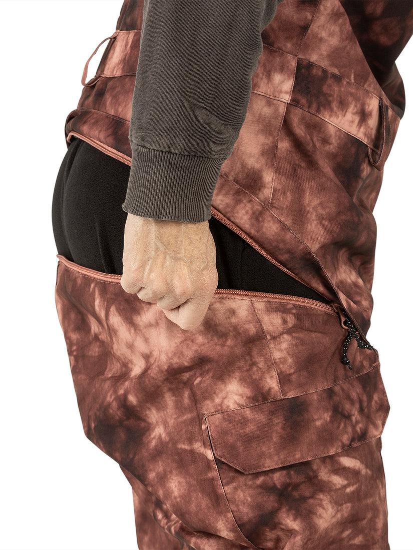 Creston 3Dstretch Bib Overall - PINK SALT WASH