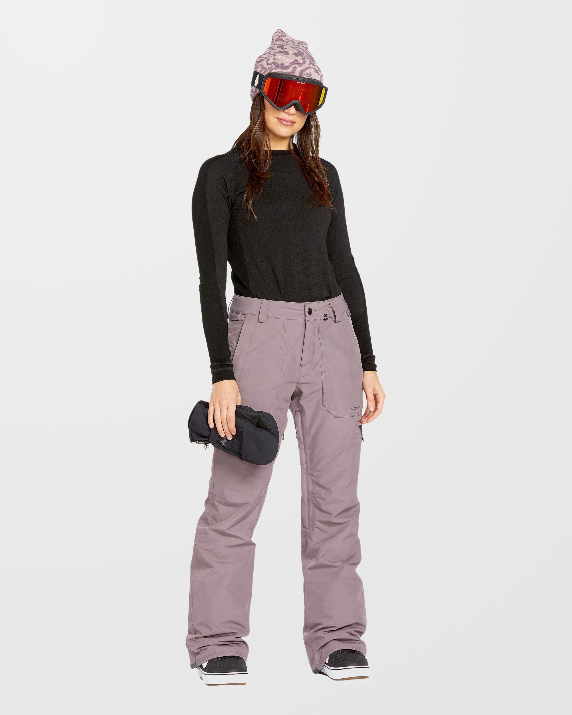 Knox Insulated Gore-Tex Trousers - Dusty Lavender - Women - Volcom