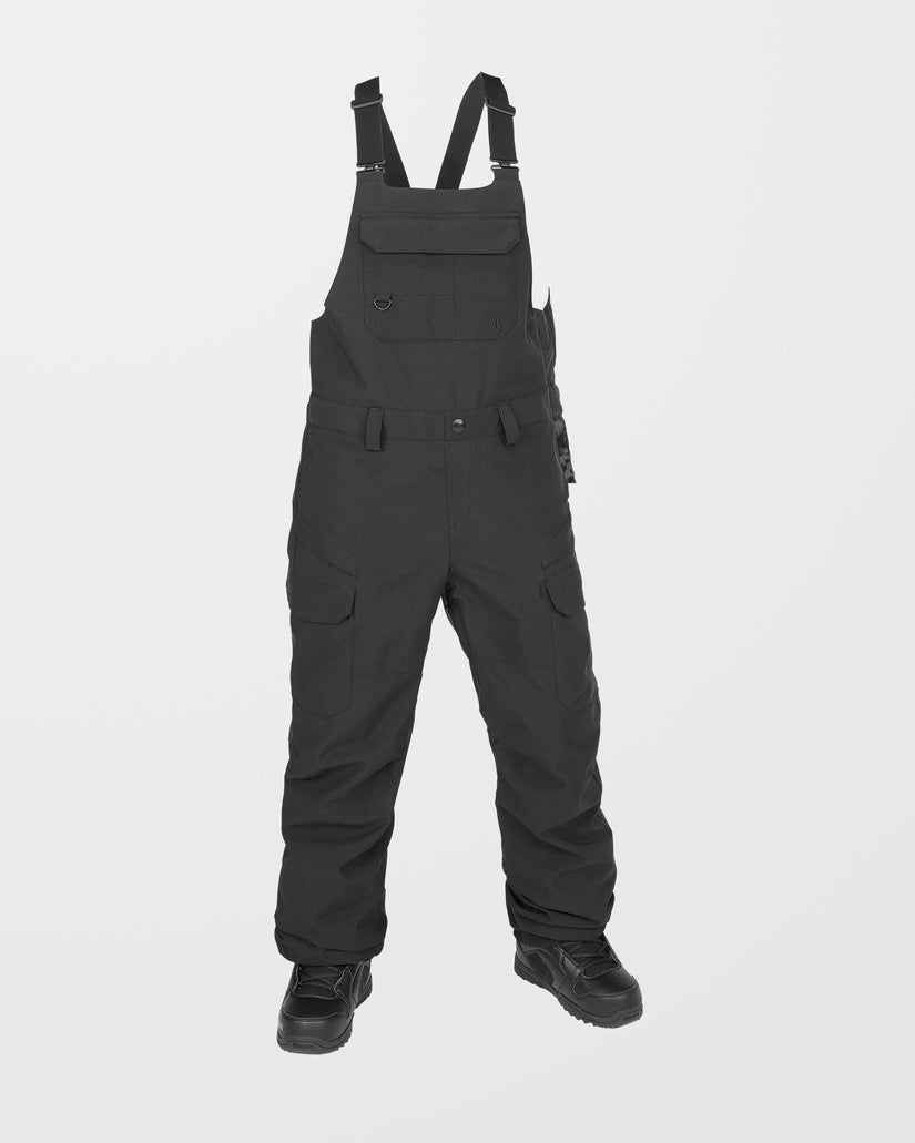 Creston 3D Stretch Bib Overall - Black