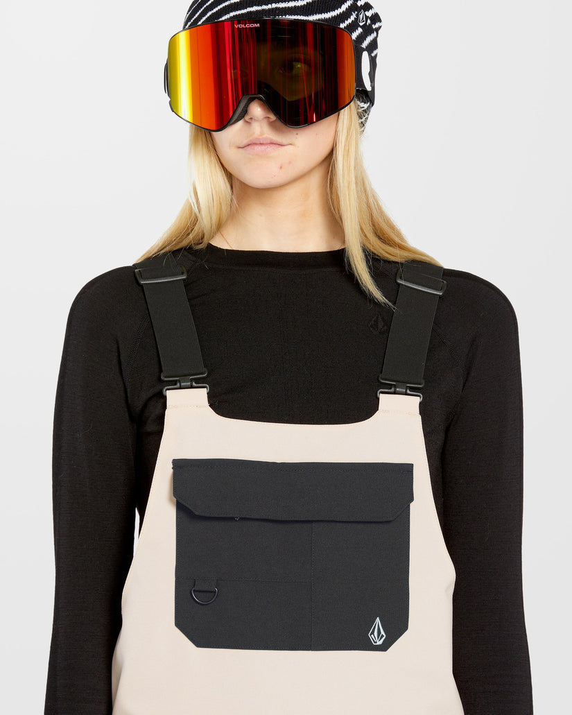 Creston 3D Stretch Bib Overall - Coral Haze