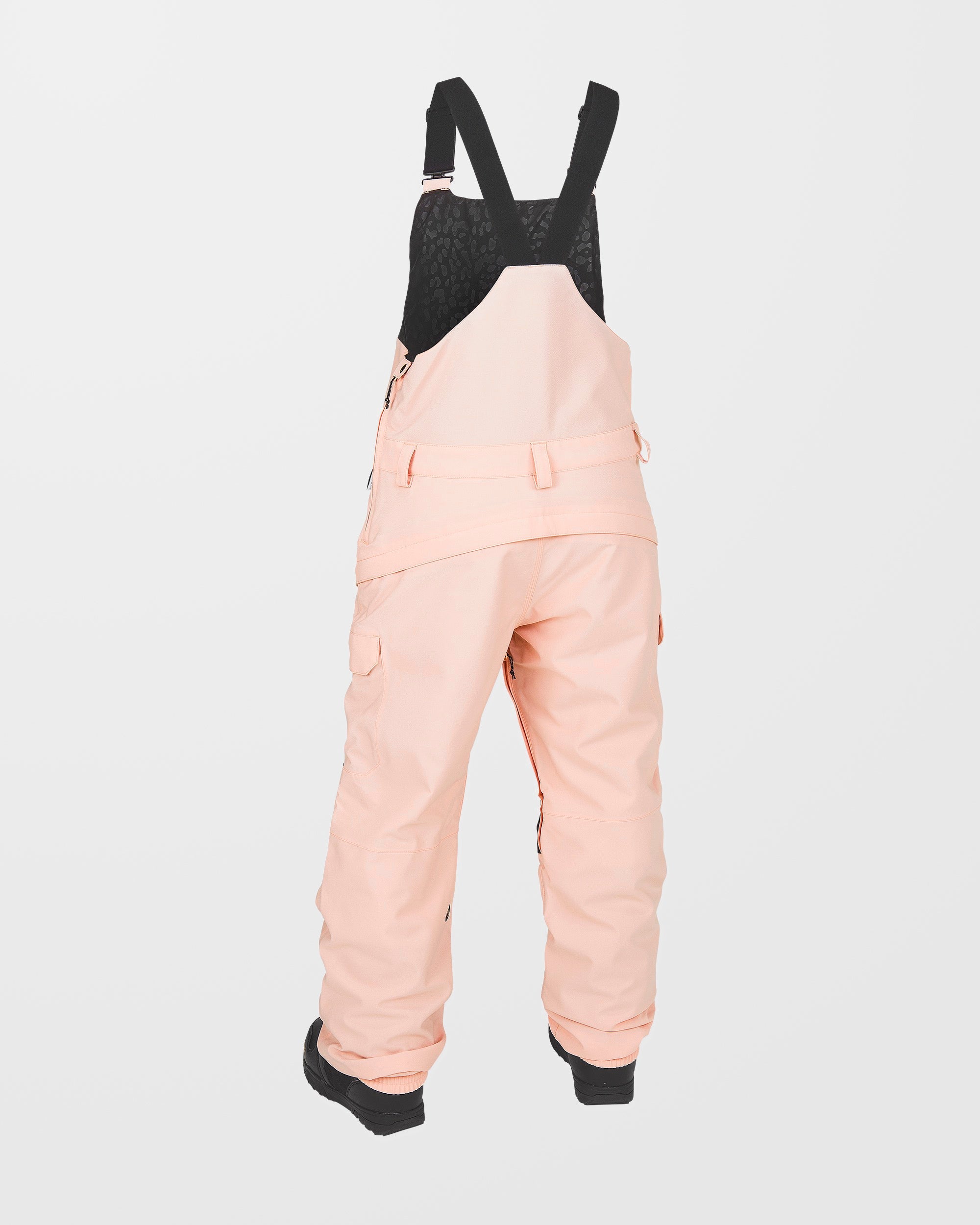 Creston 3D Stretch Bib Overall - Coral Haze - Women - Volcom UK
