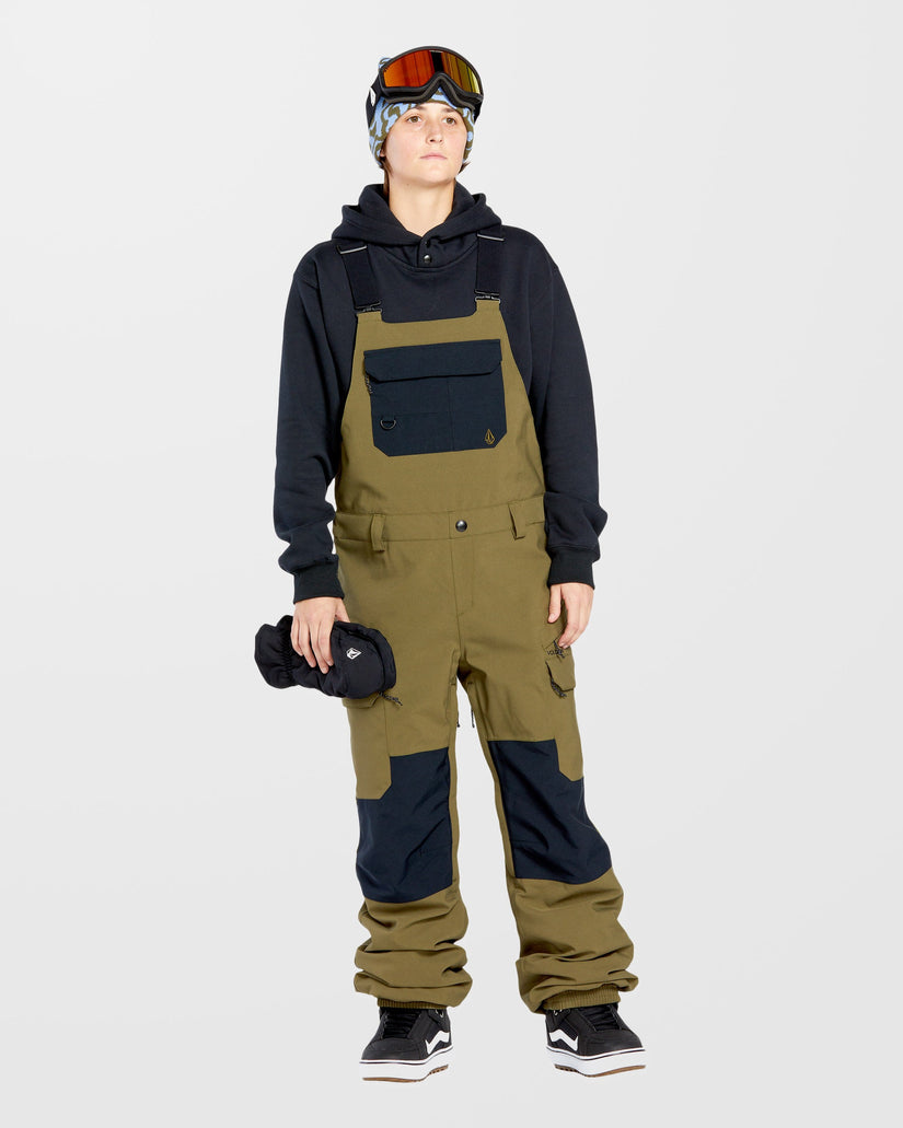 Creston 3D Stretch Bib Overall - Ivy