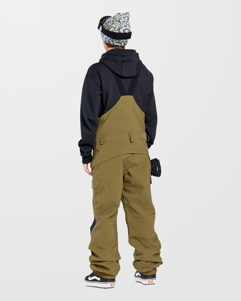 Creston 3D Stretch Bib Overall - Ivy