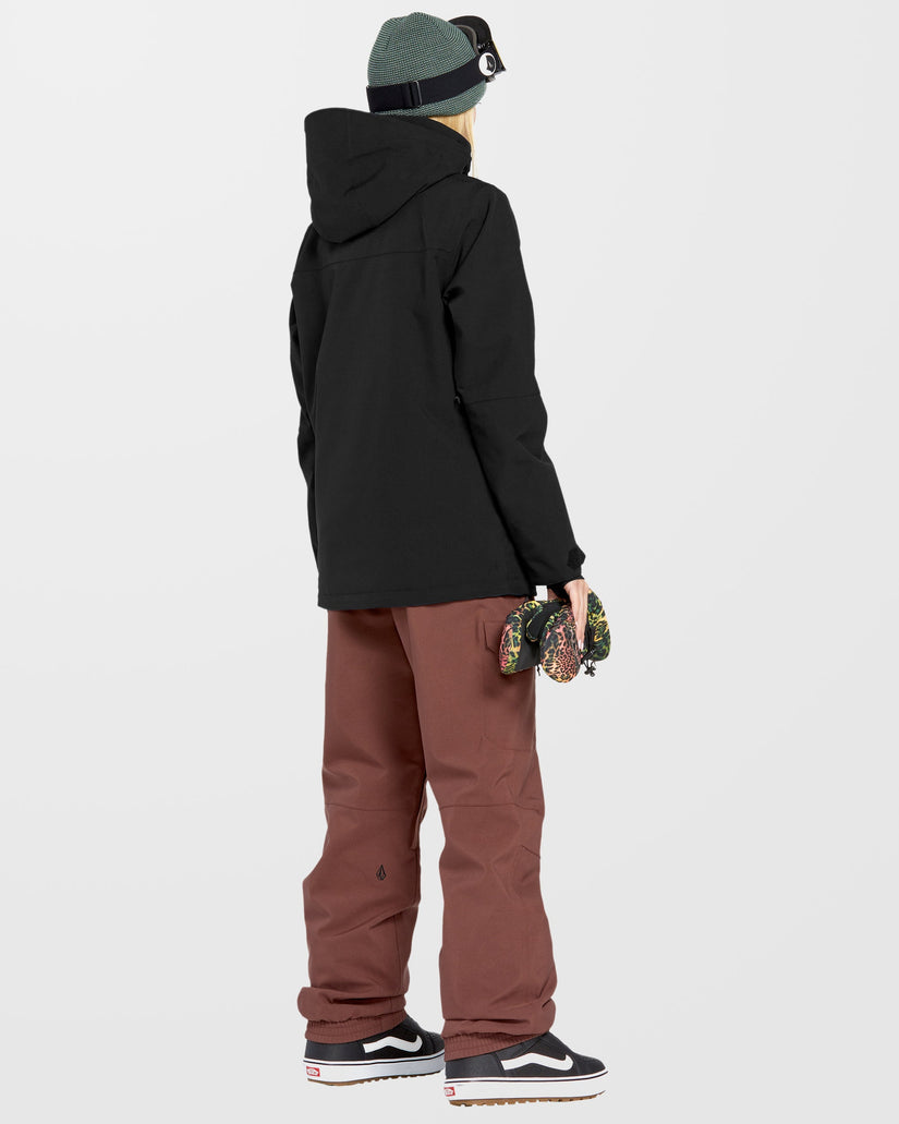 Creston 3D Stretch Bib Overall - Mahogany