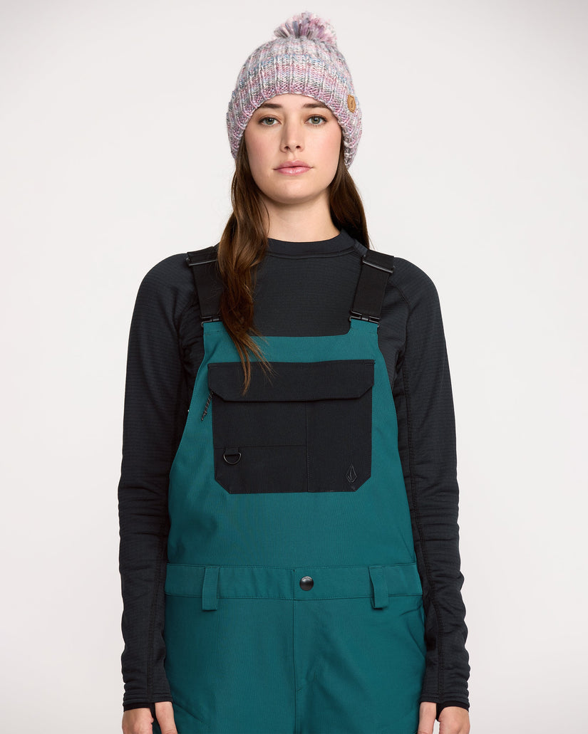 Creston 3D Stretch Bib Overall - Atlantic Deep