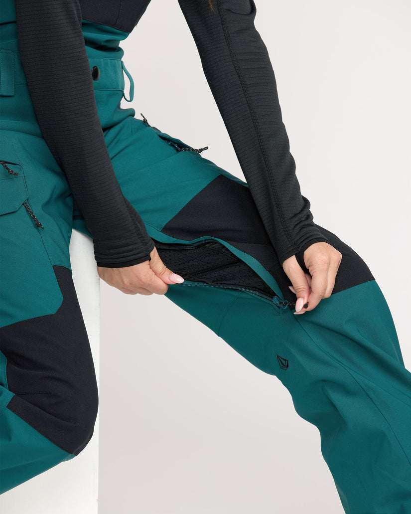 Creston 3D Stretch Bib Overall - Atlantic Deep