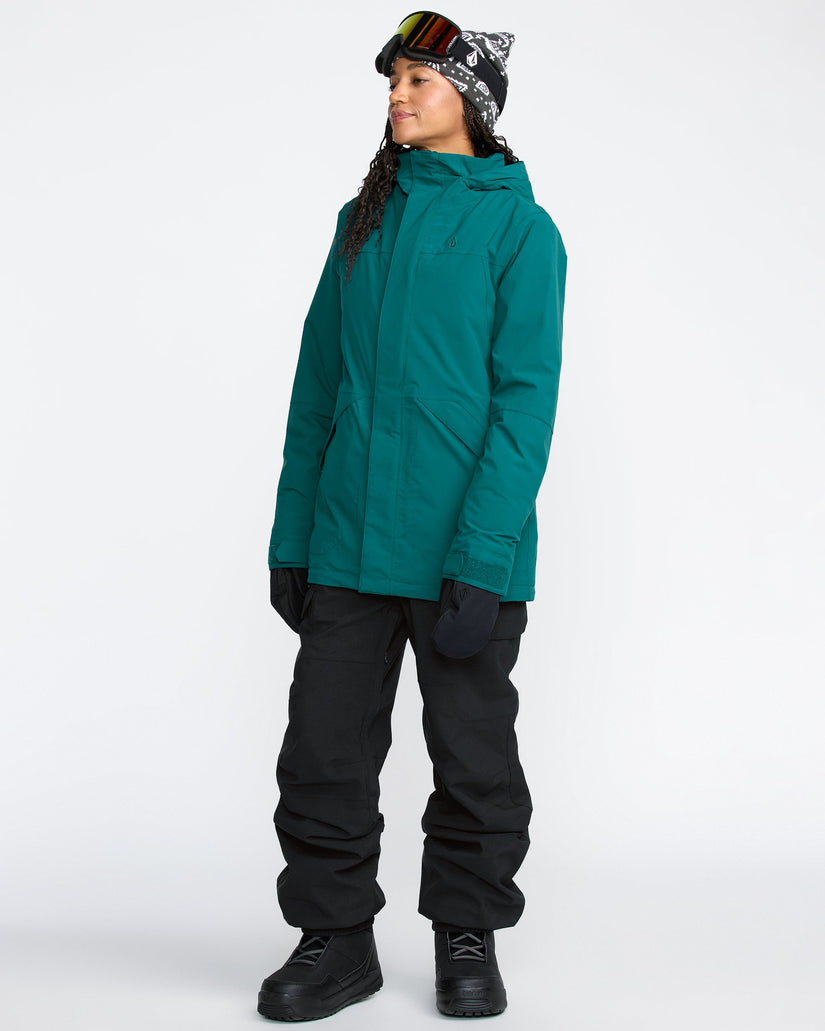 Creston 3D Stretch Bib Overall - Black