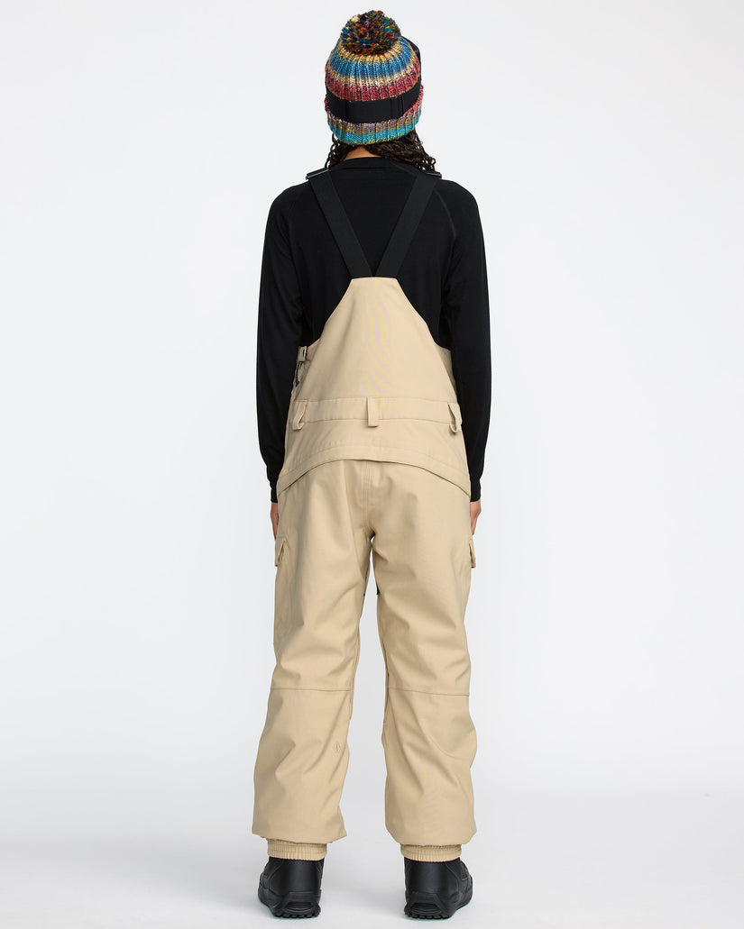 Creston 3D Stretch Bib Overall - Oatmeal