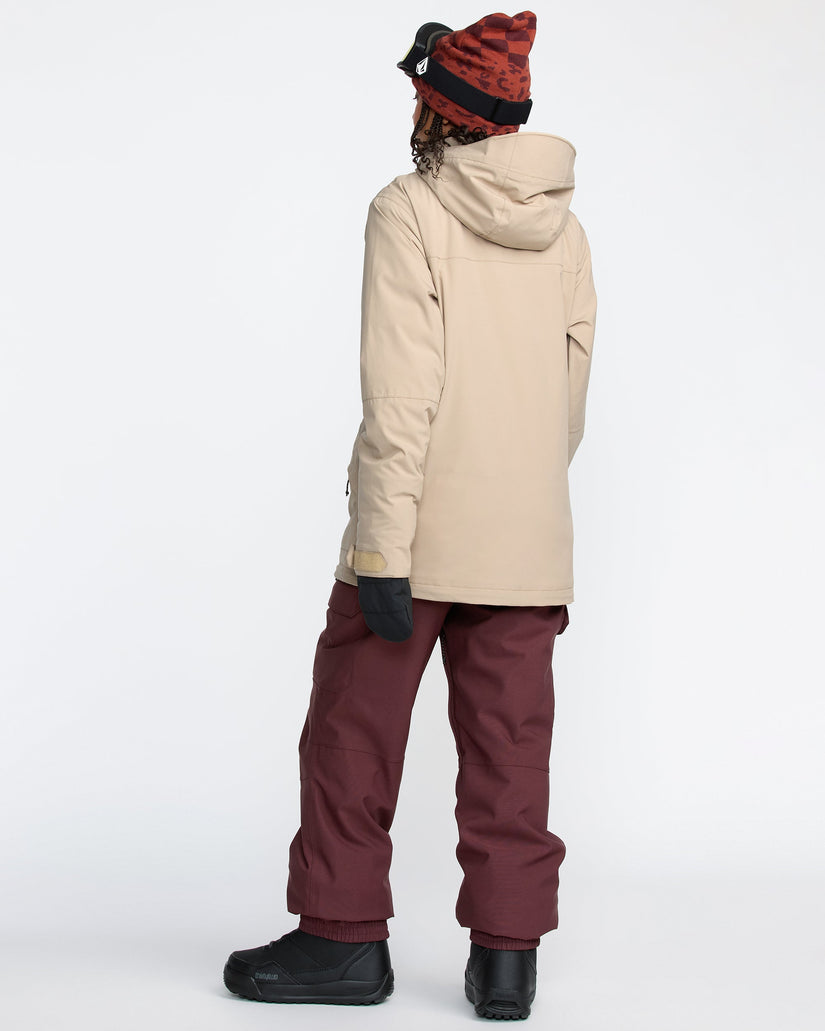 Creston 3D Stretch Bib Overall - Oxblood