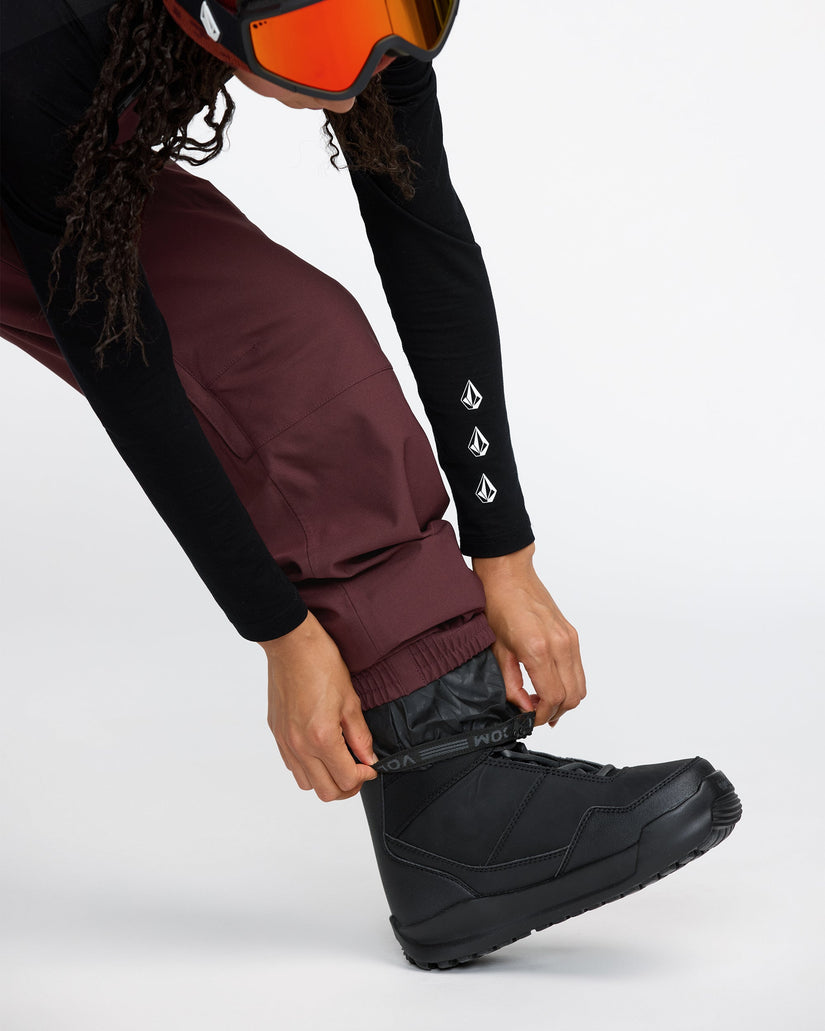 Creston 3D Stretch Bib Overall - Oxblood