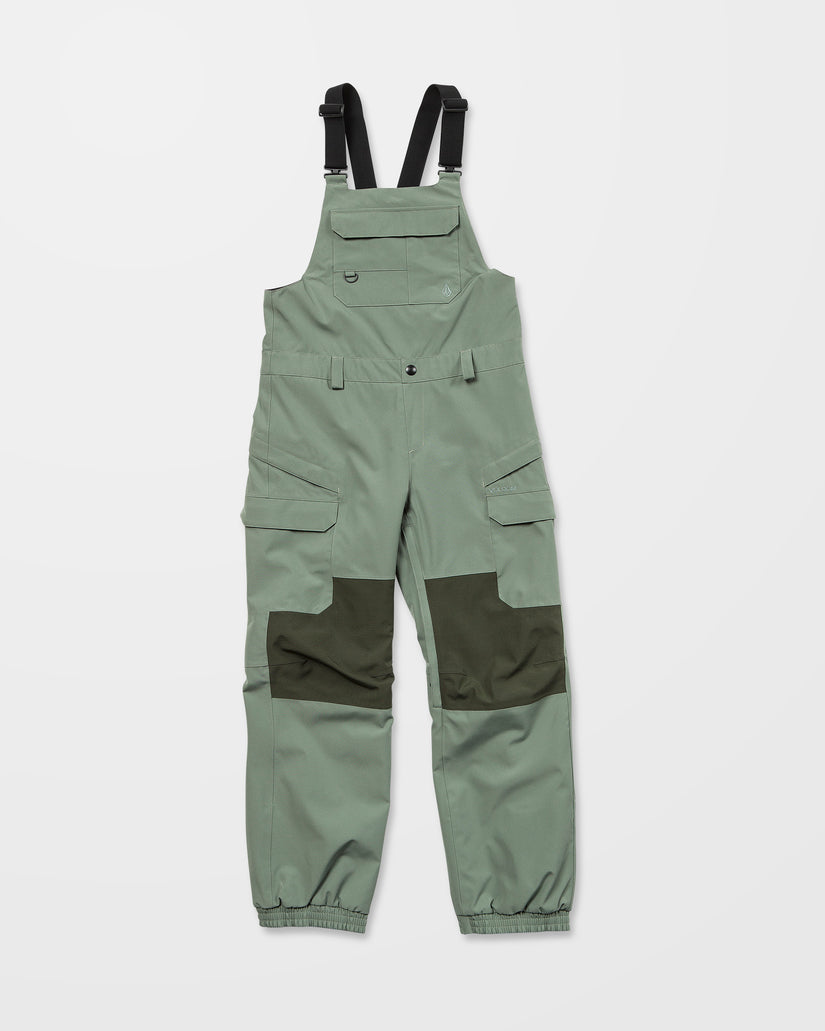 Creston 3D Stretch 15K Bib Overall - Light Green