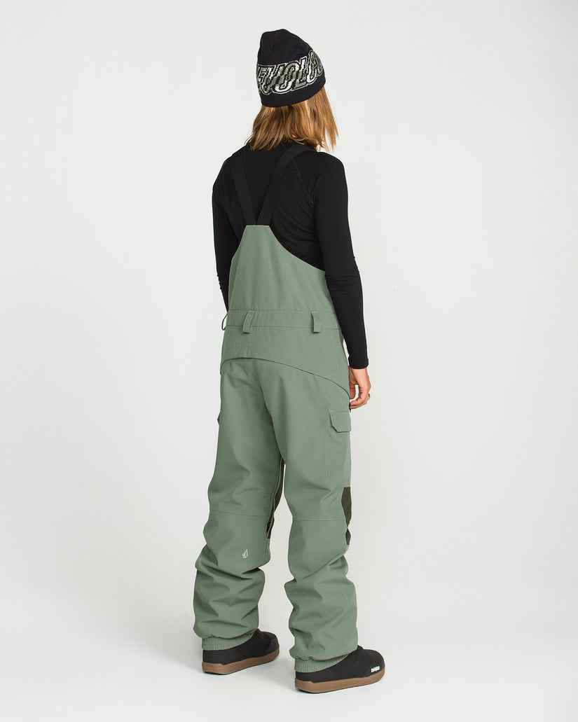 Creston 3D Stretch 15K Bib Overall - Light Green