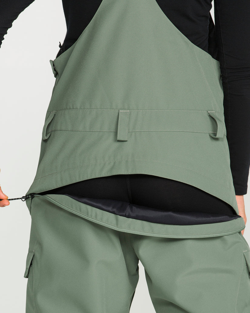 Creston 3D Stretch 15K Bib Overall - Light Green