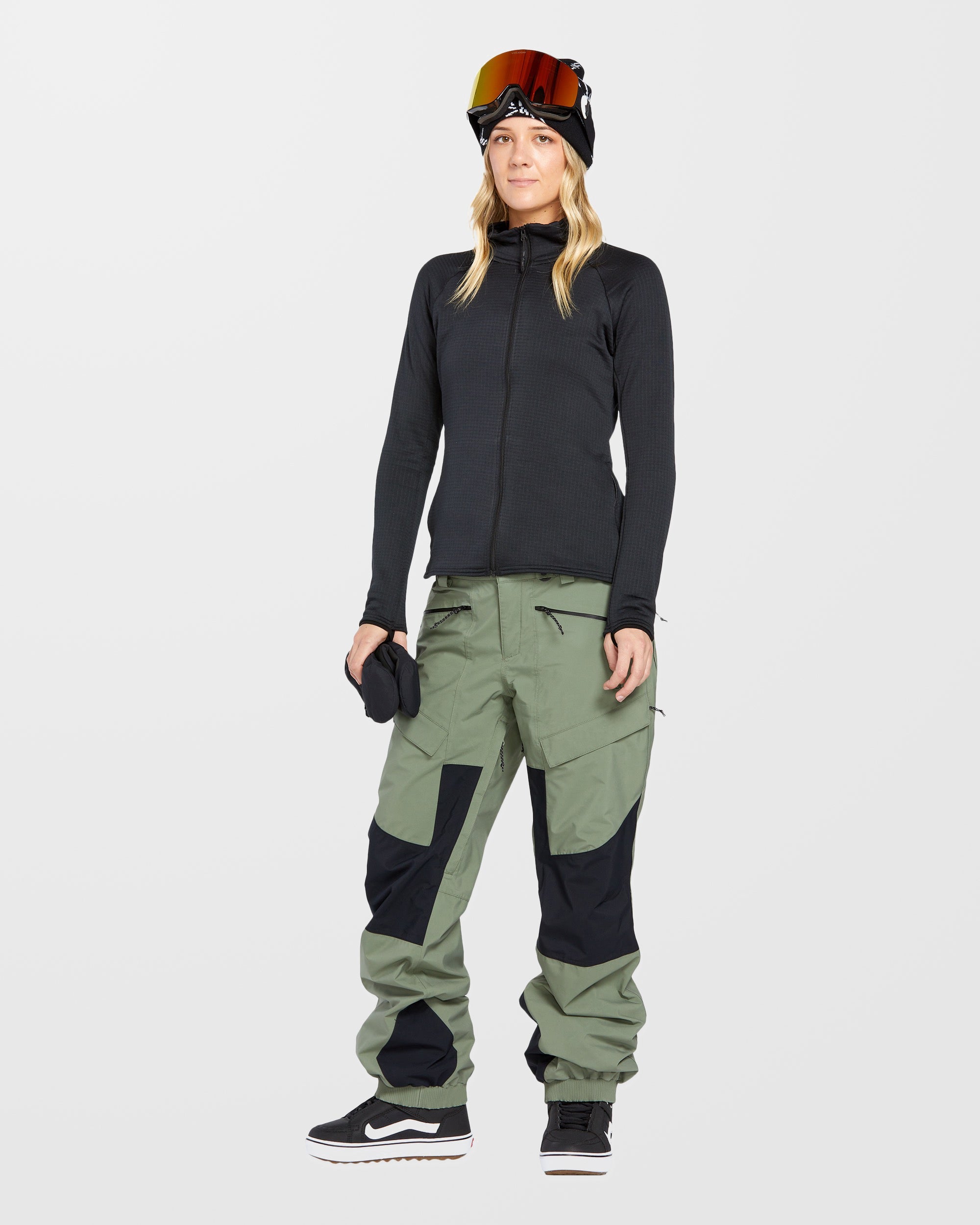 V.Co At Stretch Gore-Tex Trousers - Lichen Green - Women - Volcom