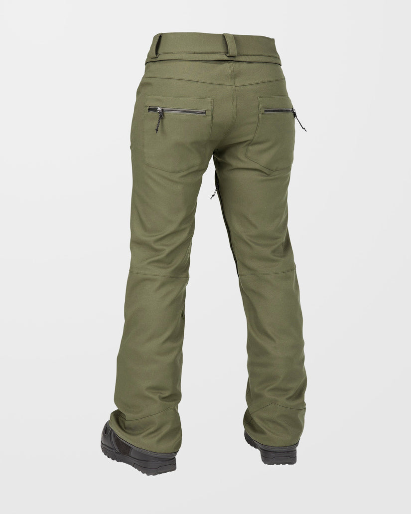 Genus Stretch Trousers - Ivy