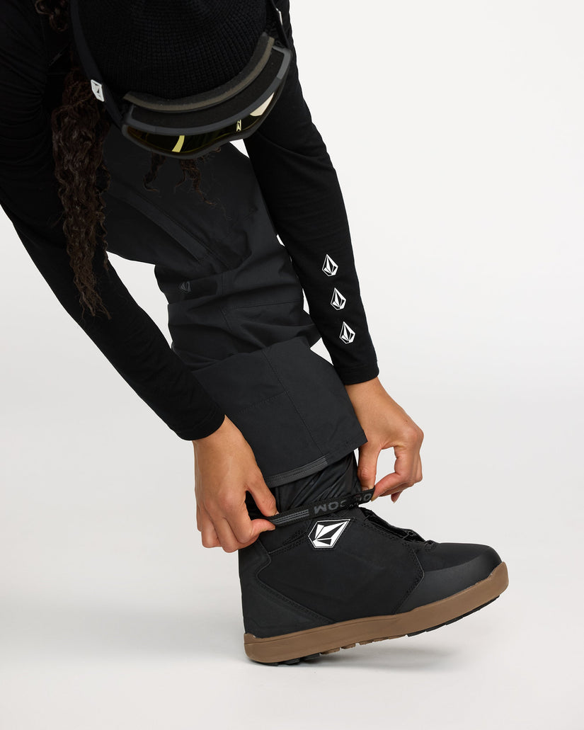 Ash Stretch Gore-Tex Bib Overall - Black