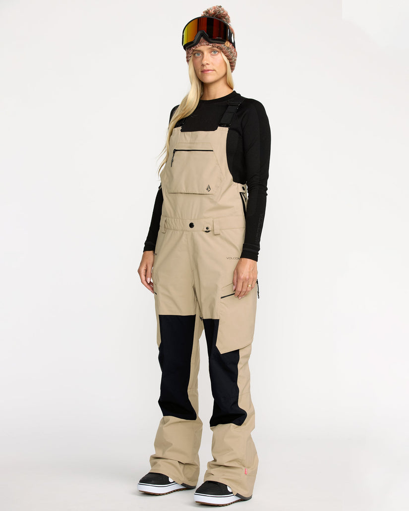 Ash Stretch Gore-Tex Bib Overall - Oatmeal