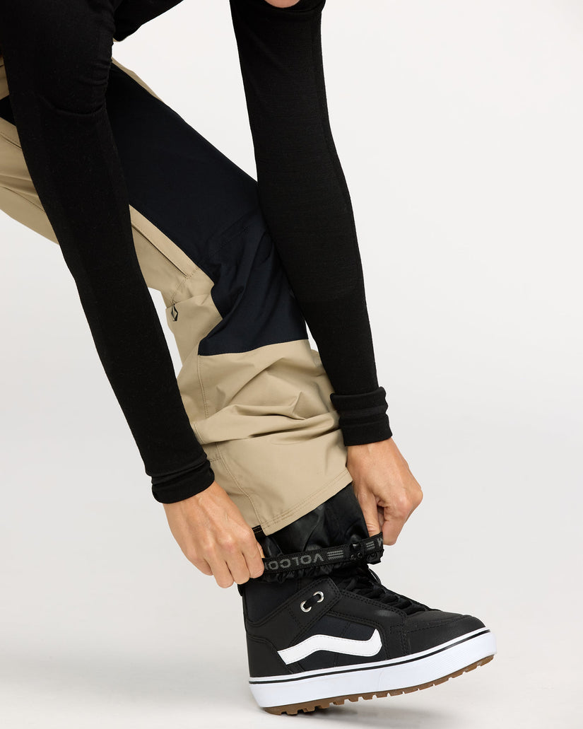 Ash Stretch Gore-Tex Bib Overall - Oatmeal