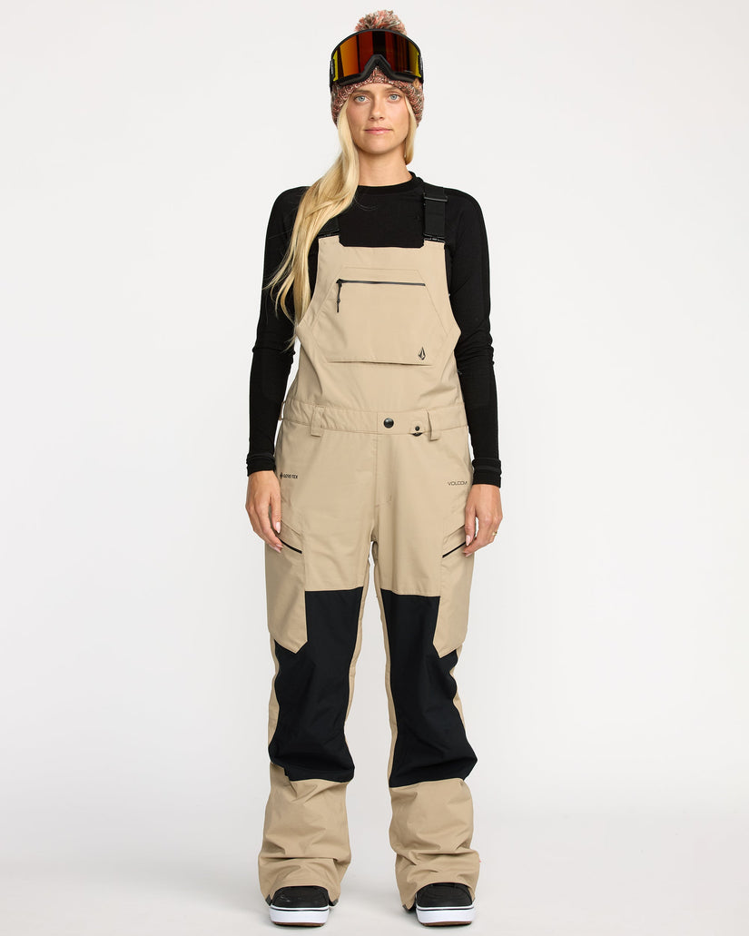 Ash Stretch Gore-Tex Bib Overall - Oatmeal