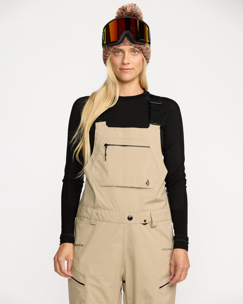 Ash Stretch Gore-Tex Bib Overall - Oatmeal