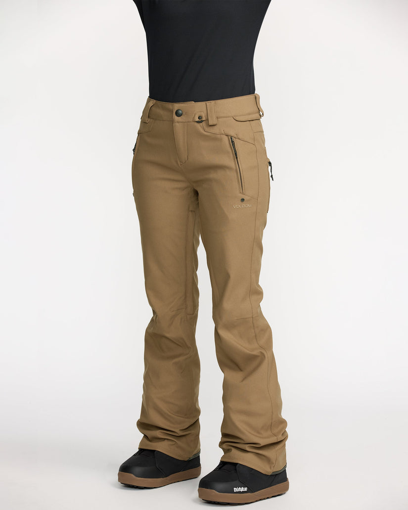 Genus Stretch Trousers - Bronze